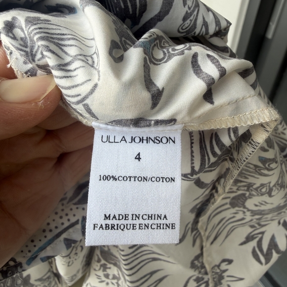 Ulla Johnson Harriet Puff Sleeve Midi Dress - Picture 13 of 13